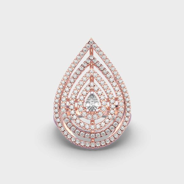Drops Of Ocean Cocktail Ring