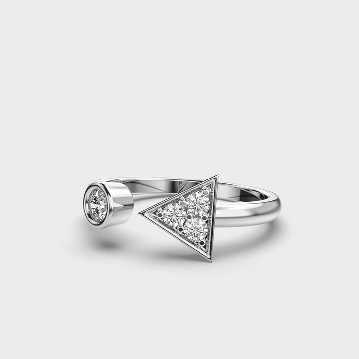 Elegant Elements Diamond Ring
