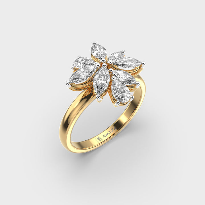 Heavenly Bloom Diamond Ring