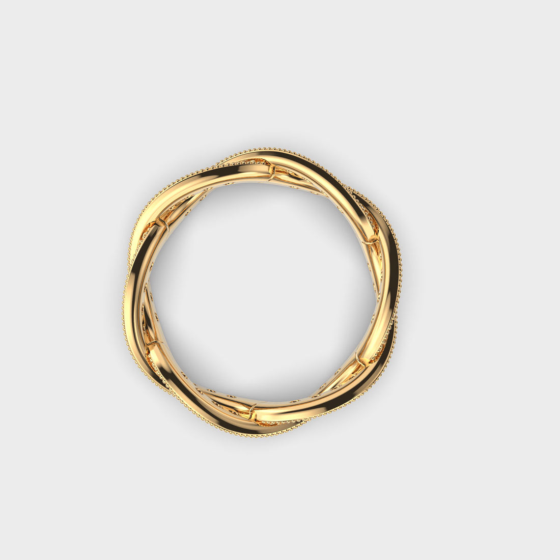 Entwining Triumph Diamond Ring