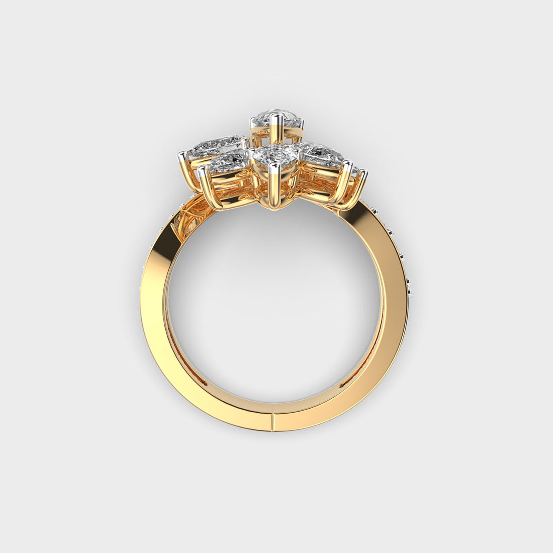 Floret Miracle Diamond Ring
