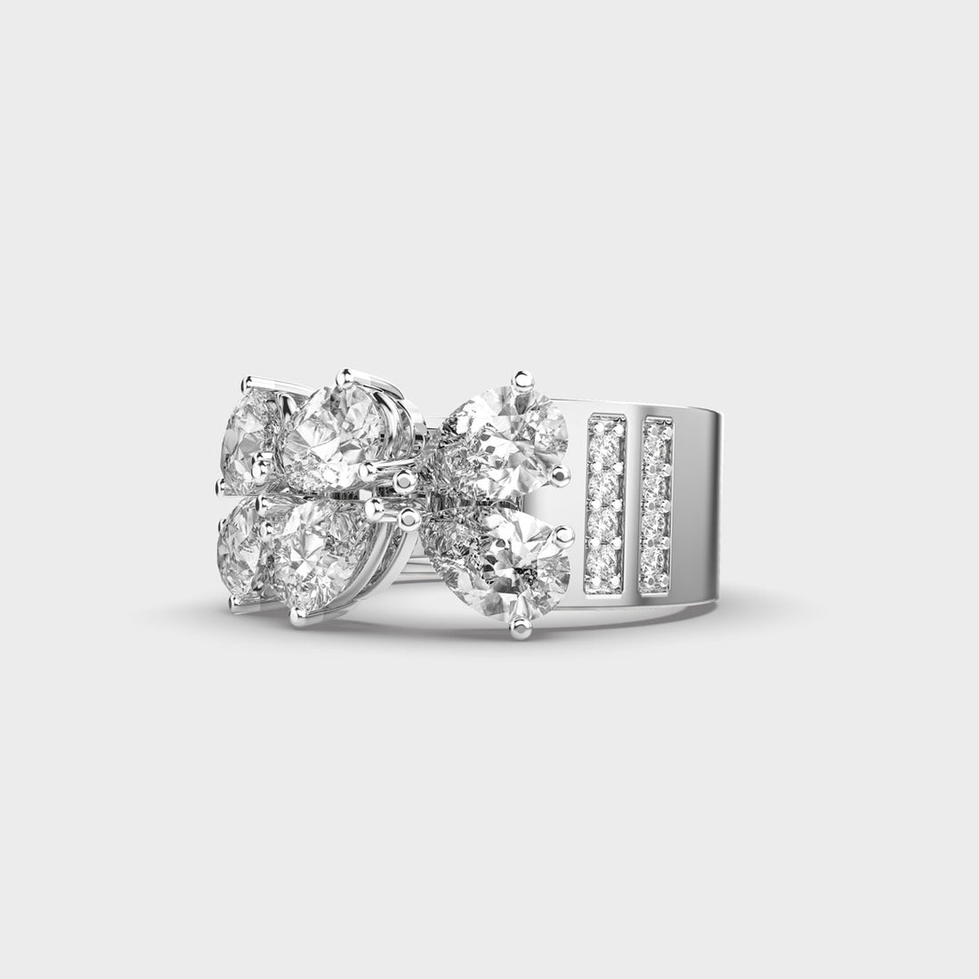 Festive Sparkler Diamond Ring