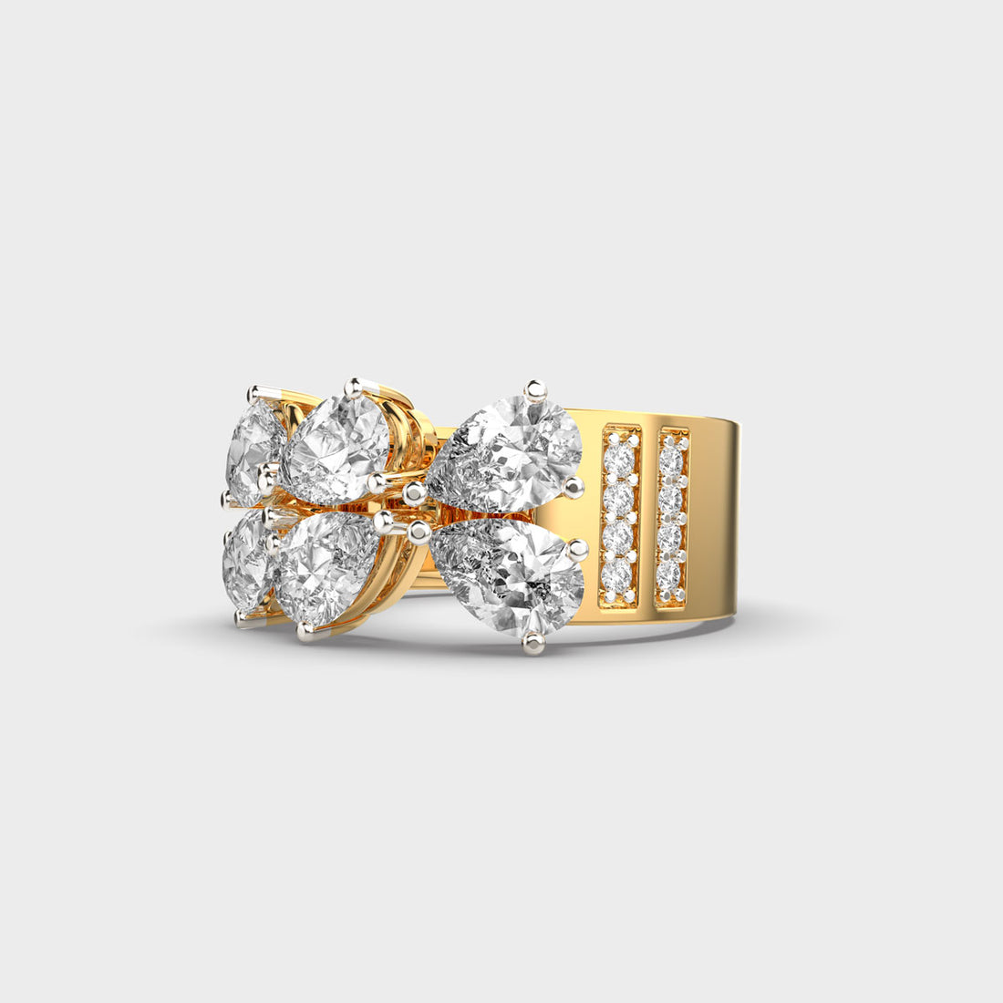 Festive Sparkler Diamond Ring